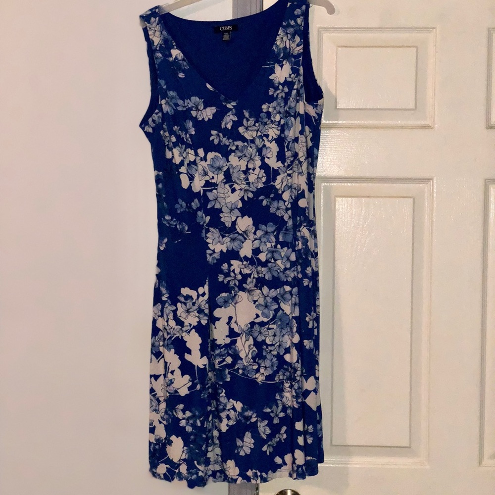 Chaps fit and flare dress - Picture 4 of 4